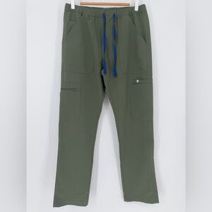 FIGS‎ Mens Cairo Scrub Pants Olive Green | Size M | Technical Collection